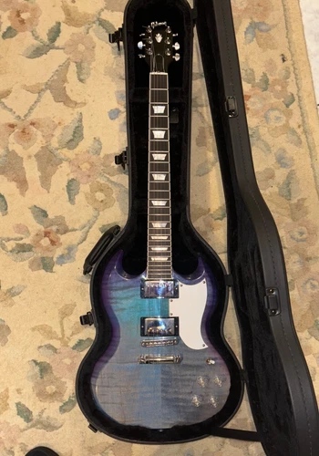 Gibson SG Modern Blueberry Fade 2022 Electric Guitar w/Case