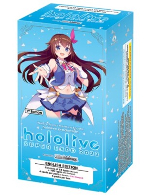 Weiss Schwarz ENGLISH Hololive  Super Expo 22 Premium Booster Box
