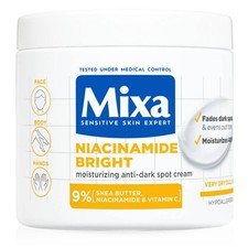 Mixa Body cream NIACINAMIDE BRIGHT 400ml 13.53 oz/ 1ct. FREE SHIPPING