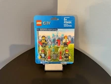 LEGO City Fire Accessory Set 850618 - 4 Minifigures & Accessories (New/Sealed)