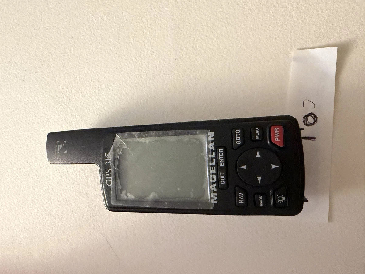 GPS Magellan 315 12 Canaux Vintage, Avec Boîte Et Manuels, Testé Et Fonctionnel