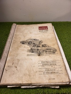 ROVER 200 & 400 ORIGINAL 1991 FACTORY ELECTRIC FIND MANUAL
