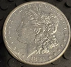 1881-S San Francisco Mint Morgan Silver Dollar 90% Silver Coin (.7734 ASW Ozt)