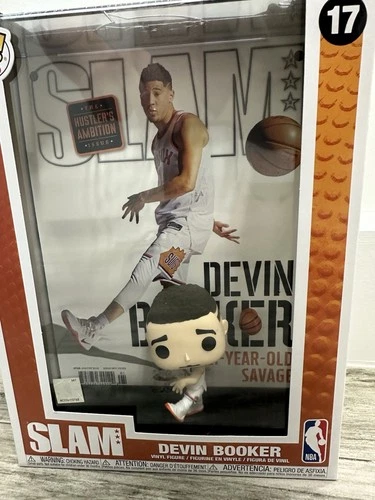 2023 Funko NBA Pop Vinyl Figure - Slam - Devin Booker #17  Phoenix Suns