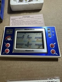 Nintendo Game and Watch Manhole LCD Game - NH 103 - excellent condition 