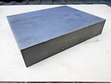 MACHINISTS CAST RIBBED SURFACE PLATE 8" x 10" x 2"