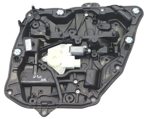 Original BMW G30 LCI 530d M 7487088 Fensterheber + Motor Hinten Rechts 7455084