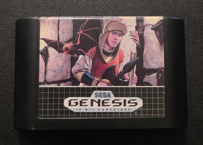 Fatal Labyrinth Sega Genesis 1990 Cartridge Only Tested & Working