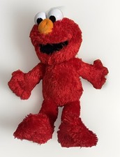 Sesame Street 15" Tickle Me Elmo 2016 Red Plush Toy Laughs Giggles Shakes WORKS