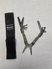 GERBER MP600 USA BLACK OXIDE MULTI TOOL, KNIFE, PLIER, W/SHEATH,NEW