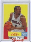 2025 TOPPS NBA LIVING SET - TYRESE MAXEY - Background Variation Short Print