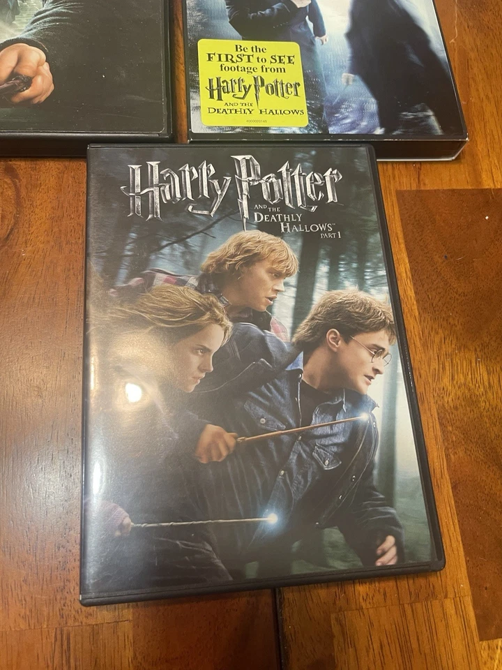 Harry Potter DVD 7 Film Collection Complete Series 1-7 Good Condition w/ Extras! - Image 3 of 4