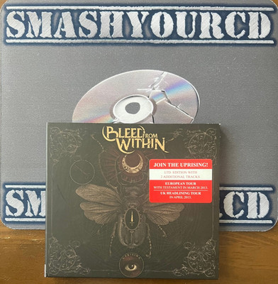BLEED FROM WITHIN - UPRISING(RARE DIGI-PACK VERSION/+ 2 EXTRA BONUS TRACKS)