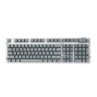 SA Profile 108 Keys Set Keycaps for Mechanical Keyboard Gray Black Letters