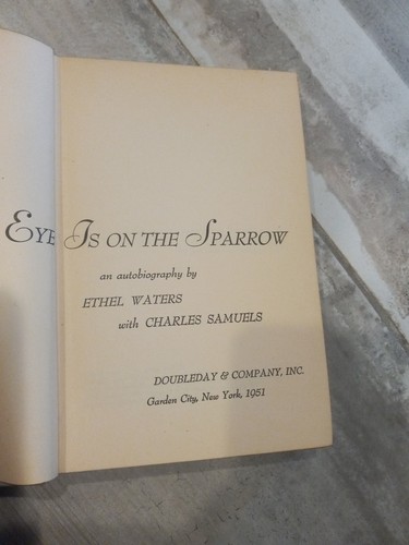 His Eye Is On The Sparrow- Autobiography by Ethel Waters, 1951 - Picture 3 of 3