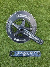 Rotor 3D Crankset, Qrings, 10/11 Spd, 170mm,54/39T, 24mm Shimano, Good Condition