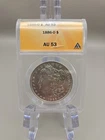 1886-O  Morgan Silver Dollar $1 - ANACS AU53