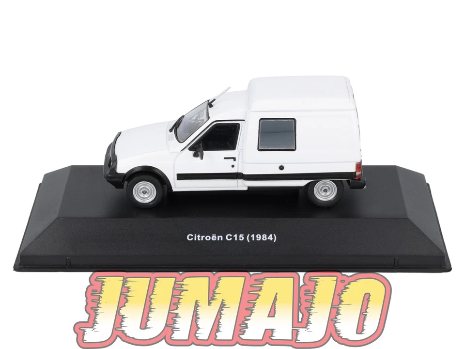 BJ3 Voiture 1/43 JUMAJO Citroën C15 Blanc 1984 - Bild 2 von 4