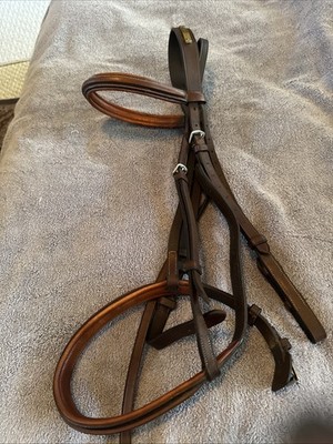 Dover Circuit Bridle Fancy Stitched and Padded Browband And Noseband