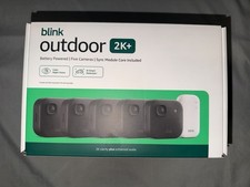 BLINK OUTDOOR 2K WIRELESS SMART SECURITY 5 CAMERA SYSTEM W/ SYNC MODULE CORE