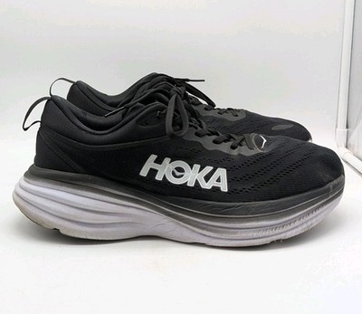 Hoka One One Bondi 8 Running Sneaker Shoes Athletic Black  display picture 3