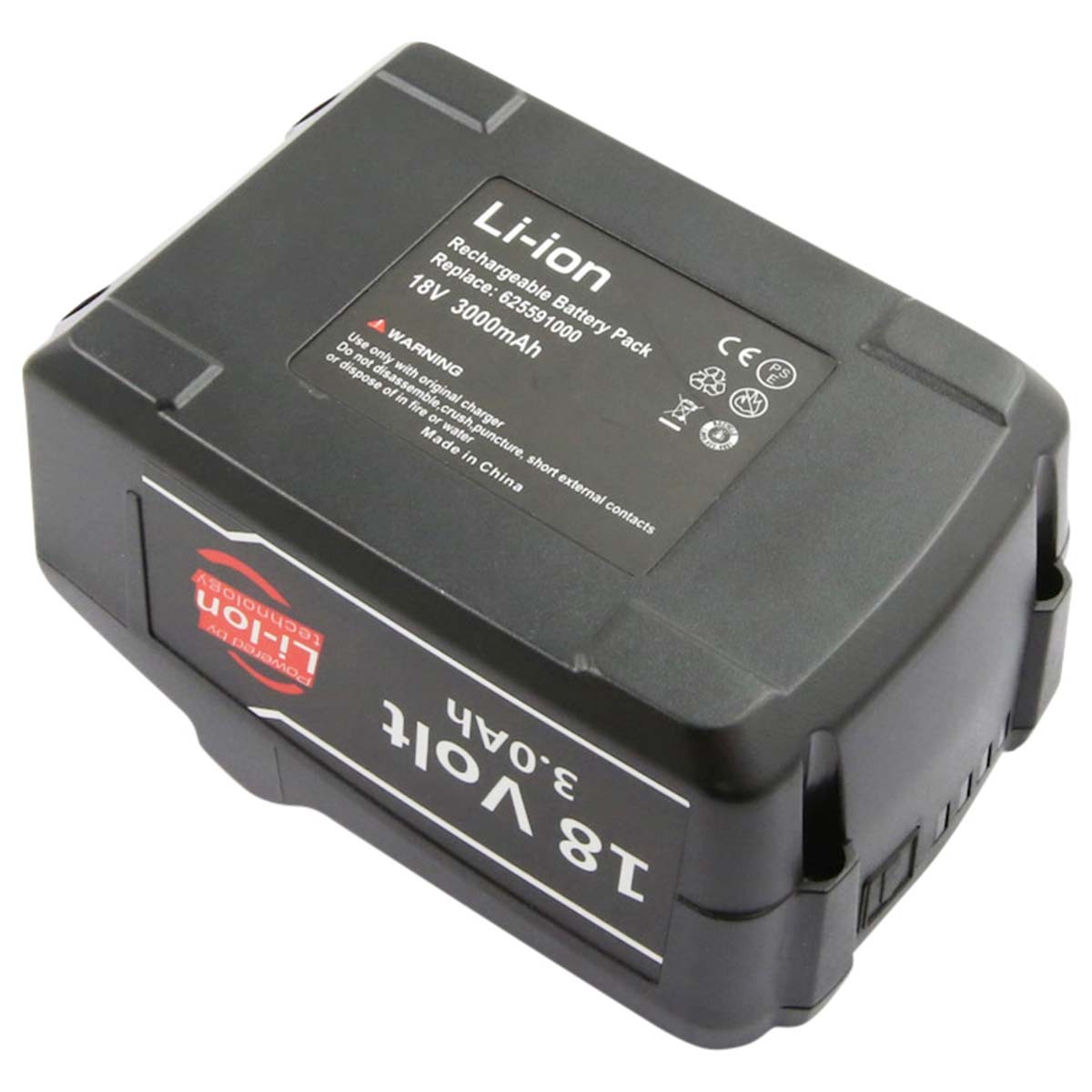 Batterie Metabo BS 18 18V compatible bloc alimentation Li-Ion Avizar 3000mAh