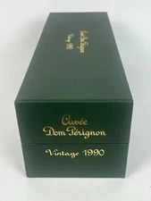 Dom Pérignon Vintage 1990 Empty Champagne Box | Cuvée DP Green Gift Case 750ml