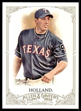2012 Topps Allen & Ginter Derek Holland #290 Texas Rangers