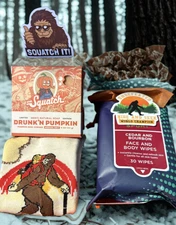 Bigfoot Gift Box – “Not a Savage” Boo Basket, Self-Care Package, Socks-Halloween