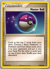 Master Ball Uncommon Delta Species 99/113 LP - Pokémon TCG! on eBay