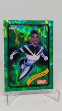 2025 Topps Chrome Marvel Sapphire Photon #24 Green /99