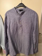 Langarmige Hemden Blau (2x XL /1x XXL) ASOS Design/ COOFANDY Komplett Paket