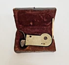 BLOODLETTING FLEAM Civil War Era Antique Medical Instrument With Original Case
