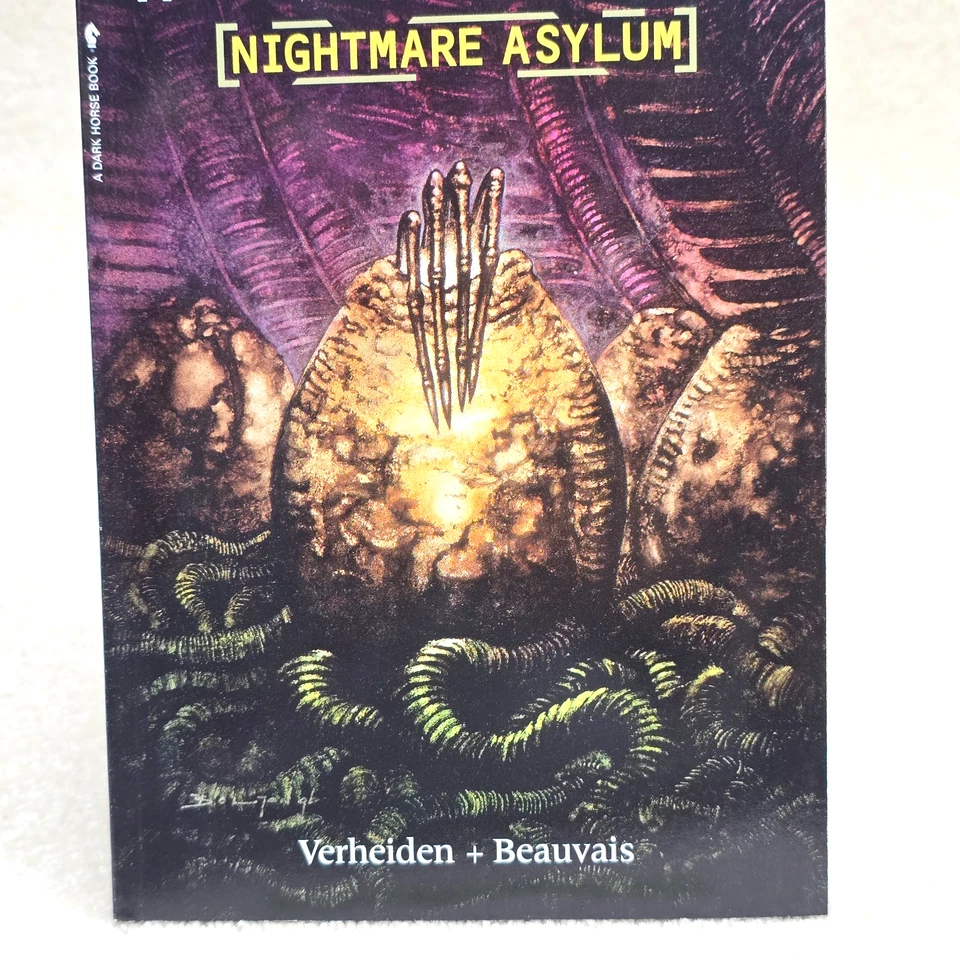 Aliens Nightmare Asylum TPB GN Dark Horse Comics 1996 1st print OOP - Image 2 of 4