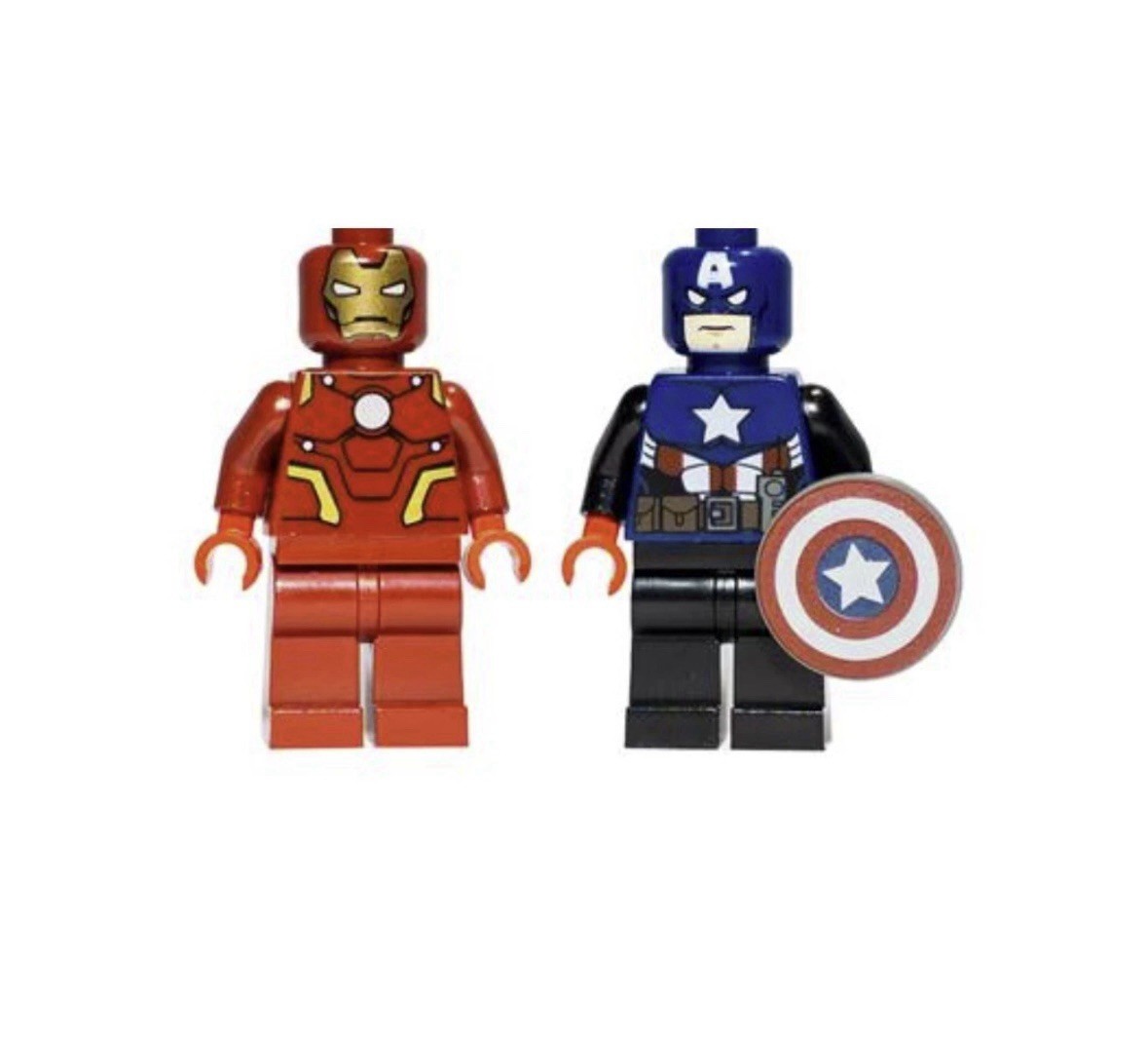 LEGO Marvel 2012 NY Toy Fair Captain America and Iron Man