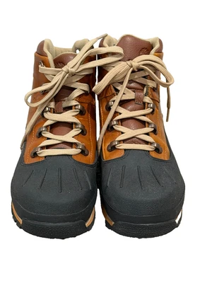 Timberland Boys Euro Hiker Defender Waterproof US Boots Black Brown Boys 7 - Image 1 of 4