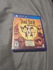 Don't Starve Mega Pack Sony PlayStation 4 PS4 w Unused Stickers Decals Skin NTSC