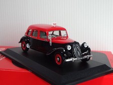NOREV 1/43 Citroen Traction 11 Familiale Paris Taxi Model Red/Black 14Y+ JAPAN
