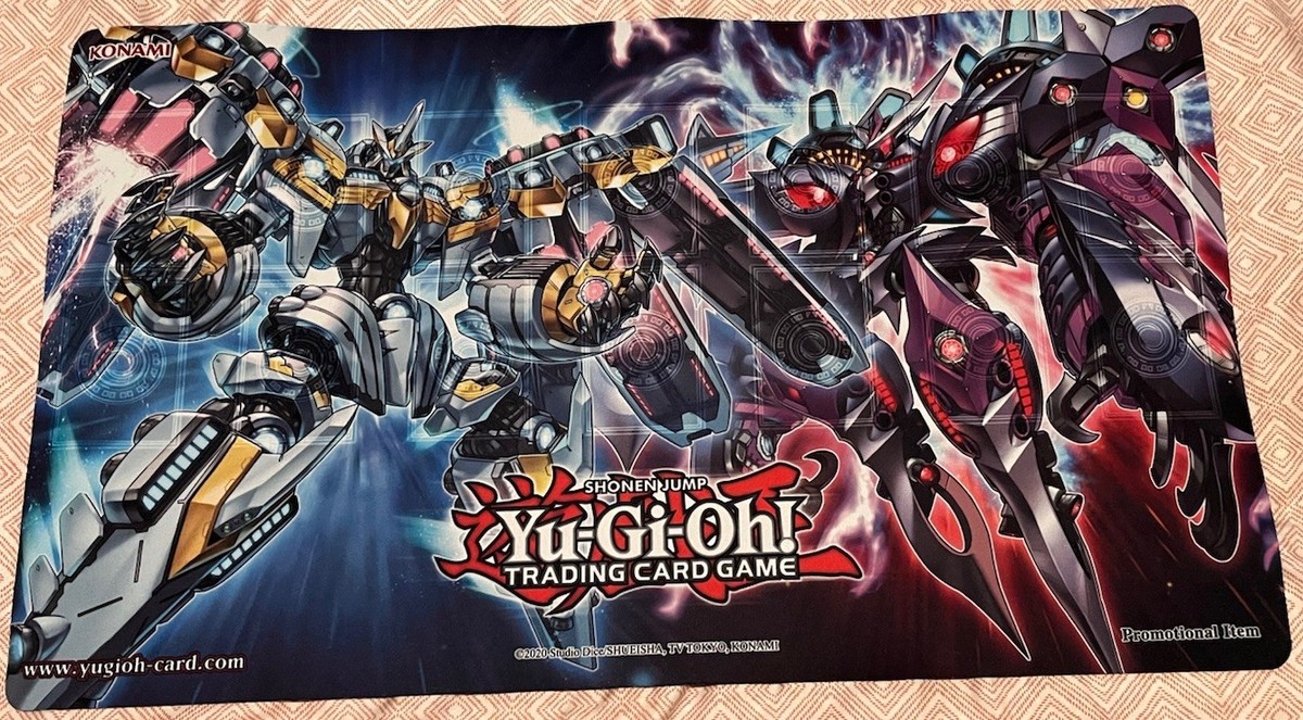 Zeus & TYPHON Rubber Playmat - Genesys Celebration Event - Never
