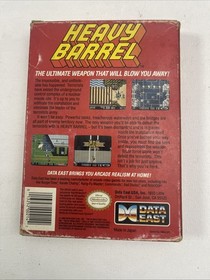 Heavy Barrel - Cartridge -Nintendo Nes - Tested No Instructions