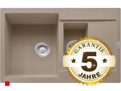 Franke Maris MRG 651-78 Cashmere - 114.0477.307 Granitspüle Exzenterbetätigung