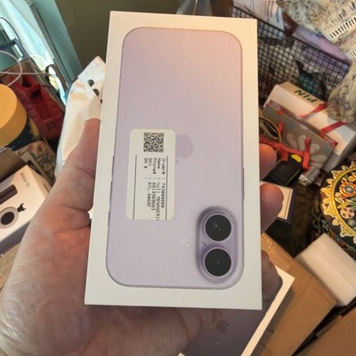 iPhone 17 purple BOX ONLY