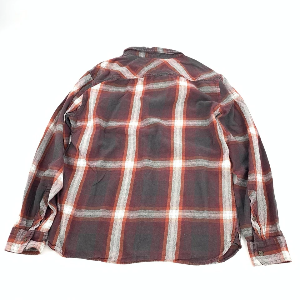 Camisa Dakine Franela Cuadros Abotonada Manga Larga Talla Grande Para Hombre Roja Negra L Foto 2 de 4