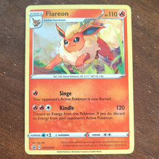 Pokémon Flareon SWSH041 Sword & Shield Promo Holo English 2020 110 HP Card on eBay