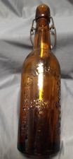 Glasflasche Schlossbrauerei Sch&ouml;neberg Berlin mit Porzellanverschluss ca. 1900