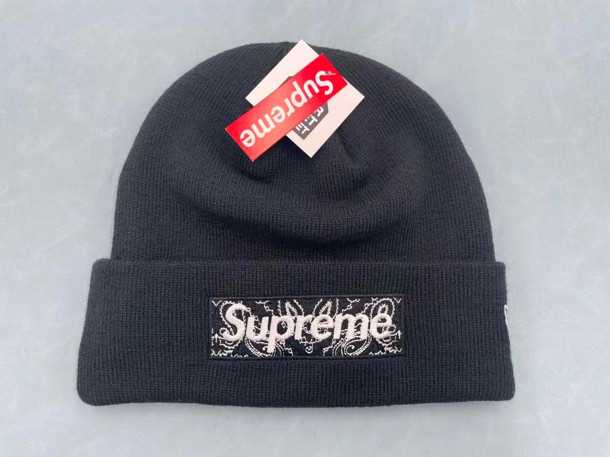 Preços baixos em Chapéus Supreme Gorro Preto para Homens | eBay