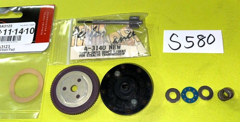 RC TEAM LOSI HYDRA-DRIVE DUAL SLIPPER CONVERSION KIT & SHAFT W/GEAR FOR STEALTH - Image 3 of 4