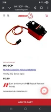 Redcat Racing HX-3CP Hexfly Servo 3kg Pack of 2