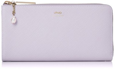 Jill Stuart Damen Gloria Long Geldbörse mit Bandmotiv, Rindsleder