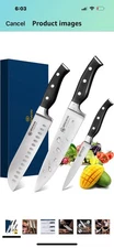 Brewin 3 Piece Professional Kitchen Knife Set
